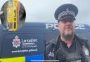 Mick Johnson, the Serious Violence and Knife Crime Reduction Sergeant for Lancashire Police and the knife that was sold