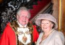 The new Mayor and Mayoress of Chorley Councillors Gordon and Margaret France