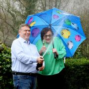 Richard and Debbie Nuttall from Colne who won £61,708,231 EuroMillions lottery