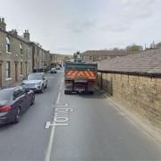 The fire service was called to Tong Lane in Whitworth