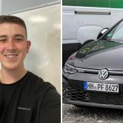 Aaron McKean and a Volkswagen Golf GTD