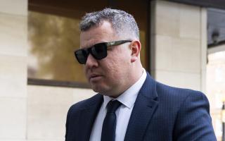 Metropolitan Police officer Jonathan Marsh, arrives at Westminster Magistrates’ Court, central London, for sentencing after he was found guilty of common assault for punching a medical worker in November 2022 after mistaking him for a suspect. Picture