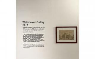 An introduction to the watercolour gallery exhibition at Blackburn Museum and Art Gallery