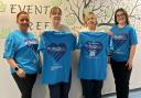 A health care company is supporting the ELHT&Me charity by sponsoring 500 t-shirts.