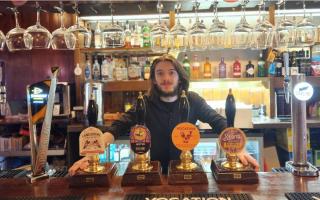 Jack Barrett is the new landlord of The Red Lion Inn, in Whitworth