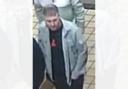 Police want to speak to this man about an assault at Preston railway station
