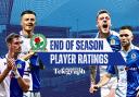 Blackburn Rovers end-of-season ratings.