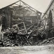 Demolition of Princess Theatre, Accrington, 1967