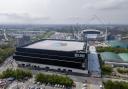 A view of the Co-op Live arena in Manchester. The £365 million venue, the biggest indoor arena in the UK, has postponed its opening numerous times after rescheduling performances from Peter Kay, The Black Keys, and A Boogie Wit Da Hoodie