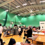 The election count was held at the St Peter's Centre in Burnley