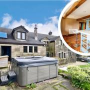 Inside Sniddle Hill Lane in Darwen, which is on the market