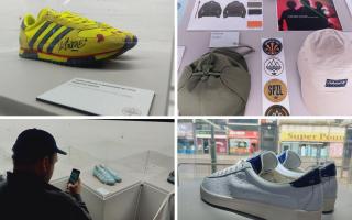 A new exhibition which celebrates 10 years of the Adidas SPZL range has opened in Darwen.