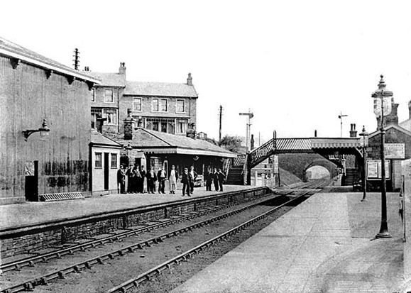 Helmshore Rail Station in 1905 PIC: John Alsop and Disused Stations