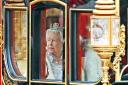 The Queen returning to Buckingham Palace in the Diamond Jubilee State Coach. Picture: PA