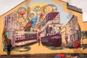 First look at the stunning mural that celebrates town’s heritage and history