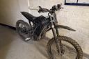 The bike was seized after it crashed into two officers in Clitheroe