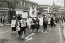 Save Accrington Victoria protest, 1990