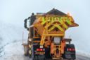 PRIMED: Gritters have been out on the roads as snow comes to East Lancashire