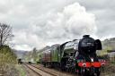 The Flying Scotsman passing through Langho on her its to Southall Picture: EMMA SEDDON