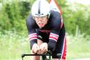 WIN: Ryan Perry raced to victory in the national 25-mile championships