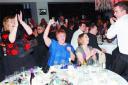IT COULD BE YOU: The winning Aircelle team celebrate at last year’s Lancashire Telegraph Business Awards ceremony