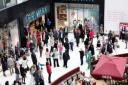 MORE PEOPLE Footfall in The Mall is up 20%