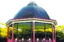 RESTORED: The bandstand in Victoria Park, Nelson, is back to its former glory