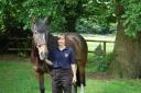 RETIRED: Scorton with stable girl Louise Davenport