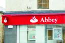 ARMED RAID: Outside the Abbey National, in Burnley Road, Padiham