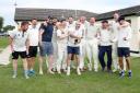 Oswaldtwistle Immanuel celebrate after victory over Euxton secured them the Ribblesdale League Section A title
