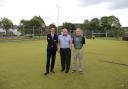Left to Right: Cllr Damian Talbot, Cllr Jim Smith and local resident Damian Rees