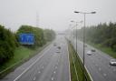 M65: A section of the motorway was closed earlier this evening