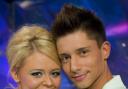 Emily Atack and partner Fred, who were voted out of the competition by the judges this week.