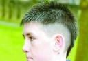 BARRED: Sean McCarthy, 13, with his ‘offending’ haircut