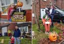 Last year, housholds from the neighbourhood created their own scarecrows to start a tradition