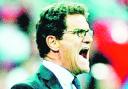 England striker happy to see Capello stay