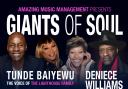 Alexander Neal and Rose Royce's Gwen Dickey will perform in the Giants of Soul tour at Blackpool Opera House (Quite Great PR)