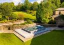 The wonderful outside spa and gardens