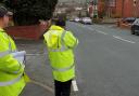 Officers and volunteers out conducting speed checks in Ribble Valley
