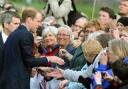 CROWDS Prince William meets the crowds in Witton Park