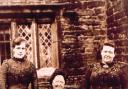 Members of the Booth family who lived at Sparth House, Clayton Le Moors, in 1904.