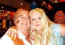 SO CLOSE Tania and her father Terry Howarth, who died from lung cancer