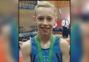 Ted Havers, 11, takes part in national gymnastics competition