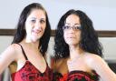 STRIPPED DOWN: Mel Macfarlane, left, and Rachel Tatlow will model lingerie in aid of East lancs Hospice