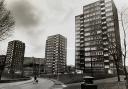 Queens Park flats, Blackburn, 1990