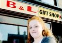 DISCOVERY Teenager Kelly Grihault who found the jewellery stolen from B and L Gifts in Great Harwood