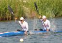 Canoe Sprint Team GB members Liam Heath (left) and Jon Schofield, who will compete in the K2 200m