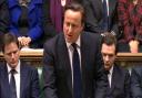 David Cameron on the House of Commons this afternoon