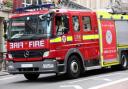 Sports car destroyed in fire near Chorley