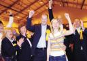 Burnley Liberal Democrats celebrate their success